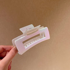 Holographic Gradient Acrylic Hair Claw Clip Strong Hold Hair Jaw Clip
