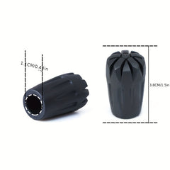 8pcs Outdoor Stick Tip Cover Wear resistant Stick Tip Protective Cover