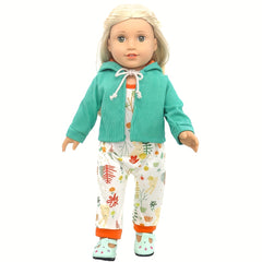 17" 18" Doll Clothes 43 Doll Clothing Outfit Set