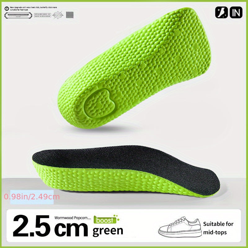 Height Increase Insoles Arch Support Orthopedic Memory Foam Shoe Pads