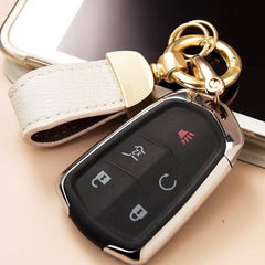 2pcs Leather Car Keychains for Girls, Bags Decorations
