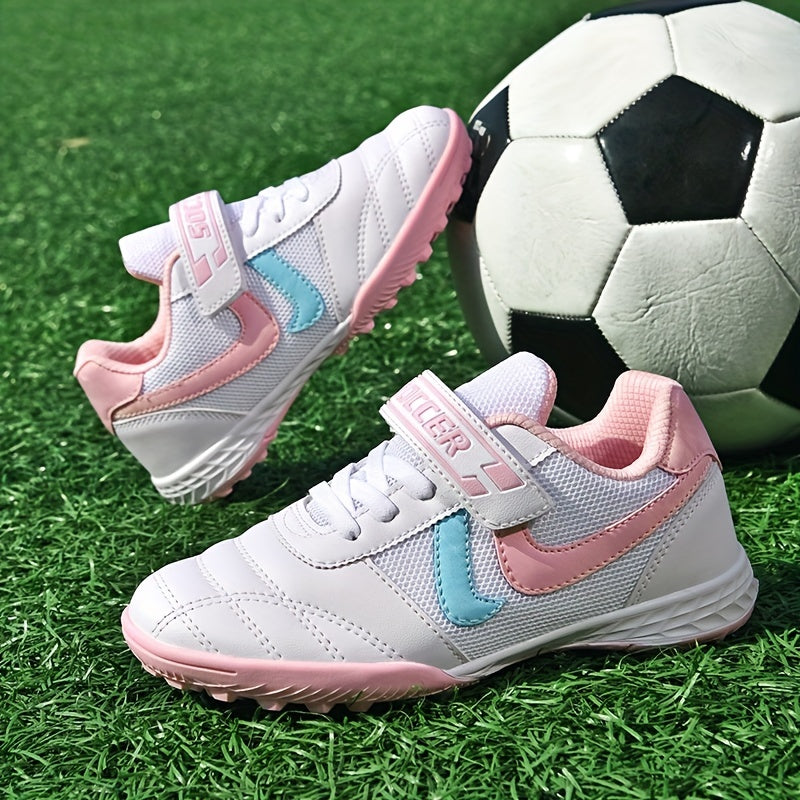 Kids TF Cleats Lightweight Non-slip Football Shoes