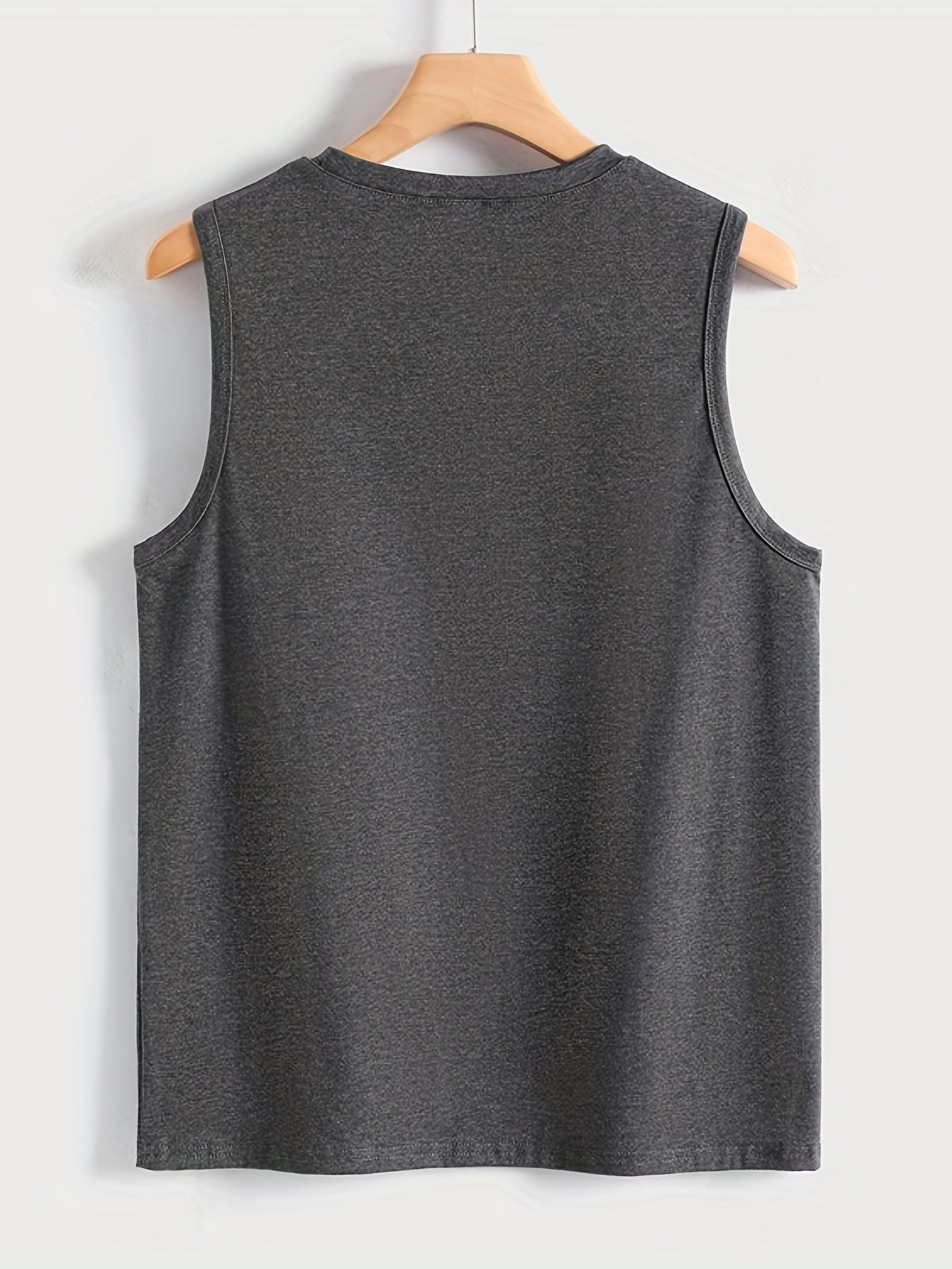 Nope Not Today Graphic Print Tank Top Sleeveless Crew Neck Casual Top