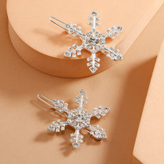Elegant Snowflake Hairpin for Women's Hair Accessories