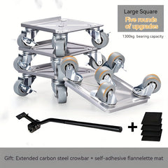 5 Wheel Load Bearing Mobile Pulley Shifter With Brake