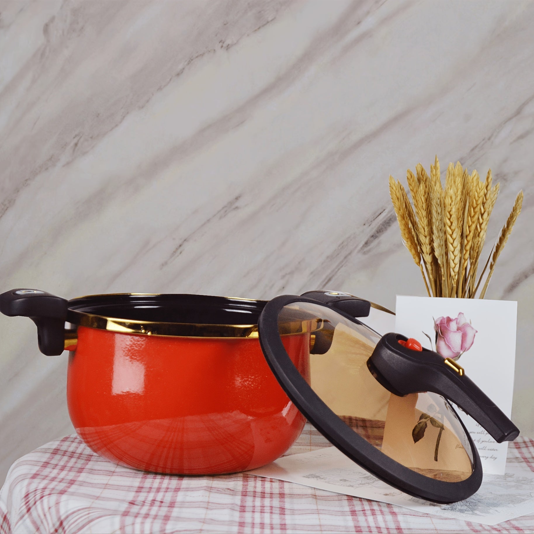 Micro Pressure Cooker Soup Pot Stainless Steel Braisers