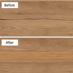 1pc Laminate Floor Separator Connects Floor Gaps Brown Wood Grain