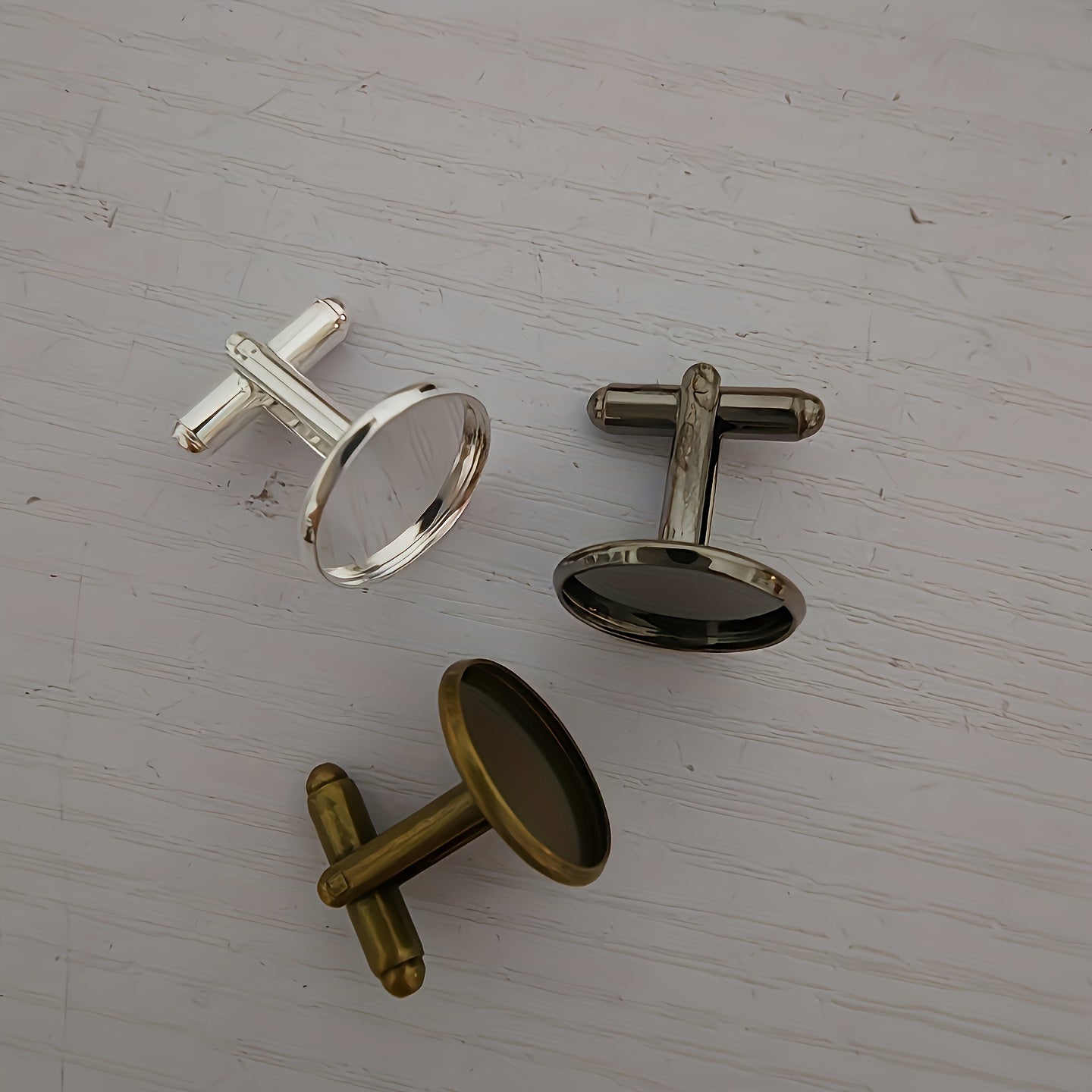Field Hockey Cufflinks Silver Glass Sports Games Cufflink Hockey Fan Gift