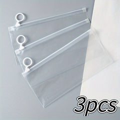 Transparent Waterproof Pencil Case Student Storage