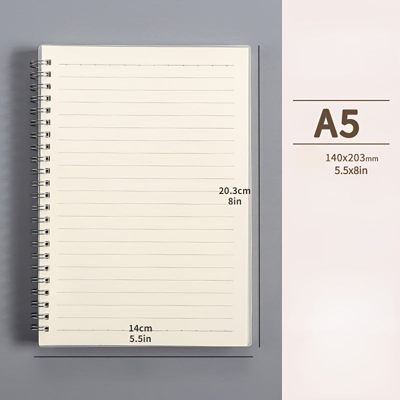 Thickened A5/B5/A4 Horizontal Line Notebook