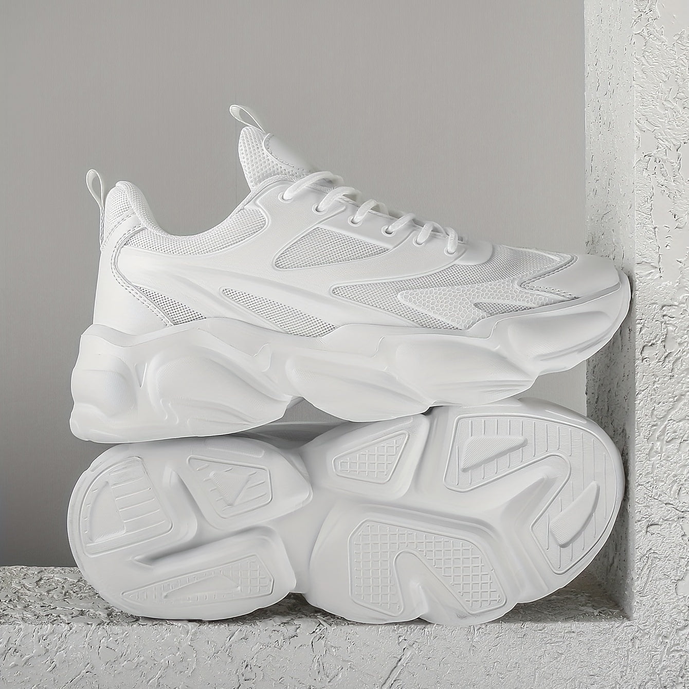 Men's Mesh Chunky Sneaker Summer Casual Shoes