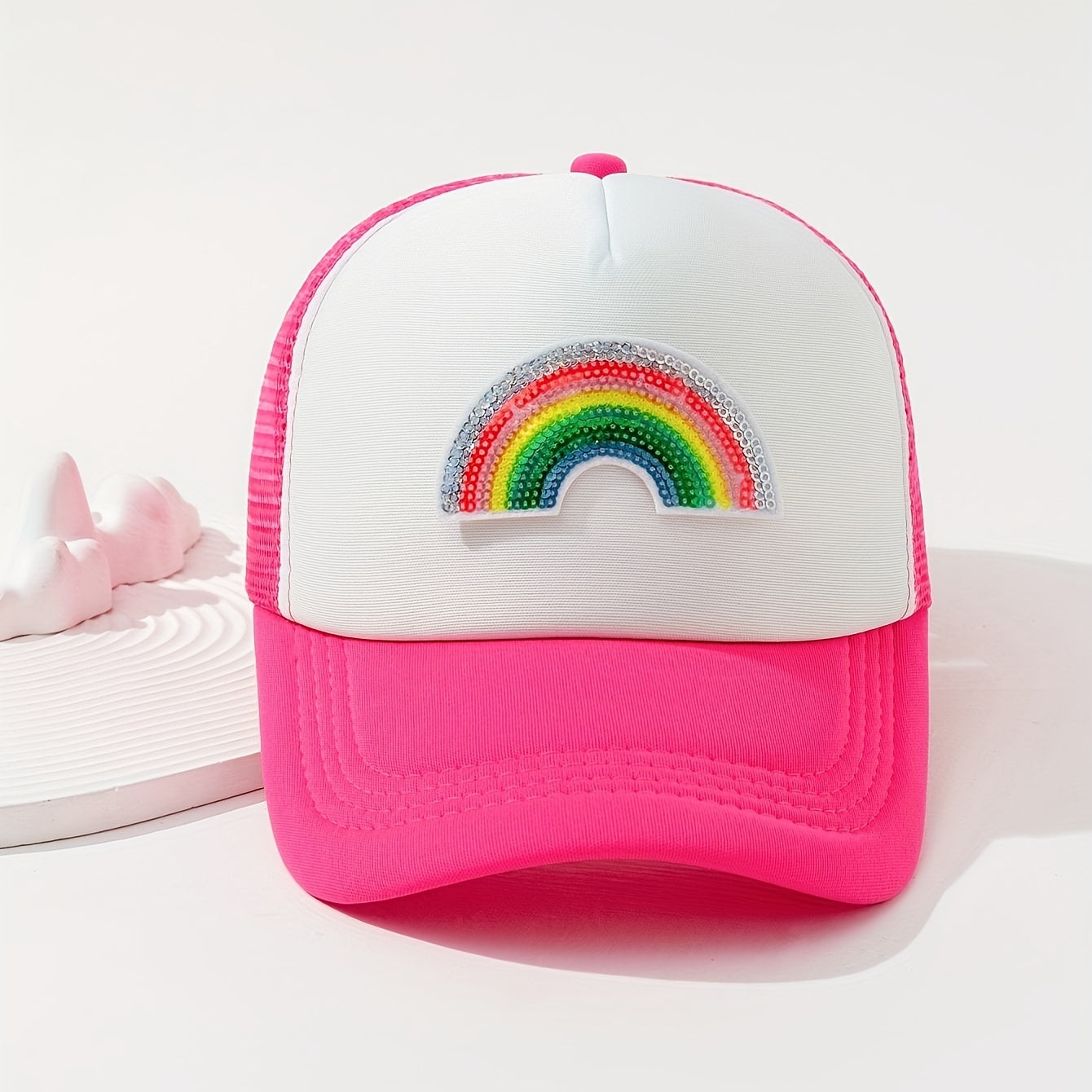Pink Flamingo Baseball Cap Animal Pattern Hat For Women Girls