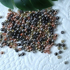 100pcs Large Hole Bead Spacer Beads Loose Beads 8 6MM Mixed DIY Beaded Charms