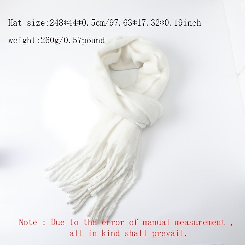 Large Chunky Oversized Winter Scarf