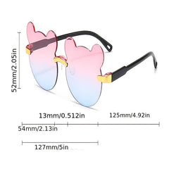 Bear Ombre Sunglasses For Women Kids UV400