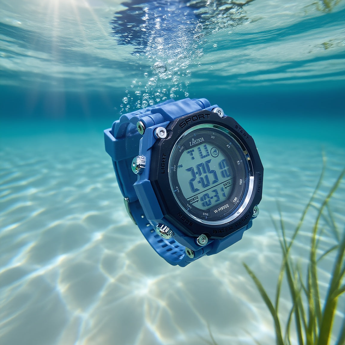 Boys' Waterproof Sports Watch with Alarm Timer