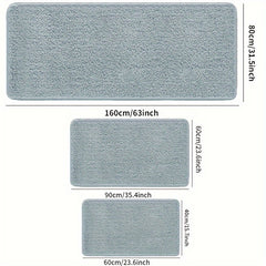 Soft Absorbent Non Slip Bath Rug Mat