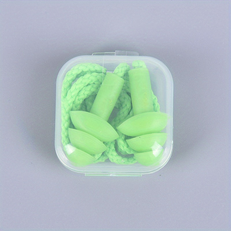 Waterproof Silicone Ear Plugs for Swimming & Sleeping
