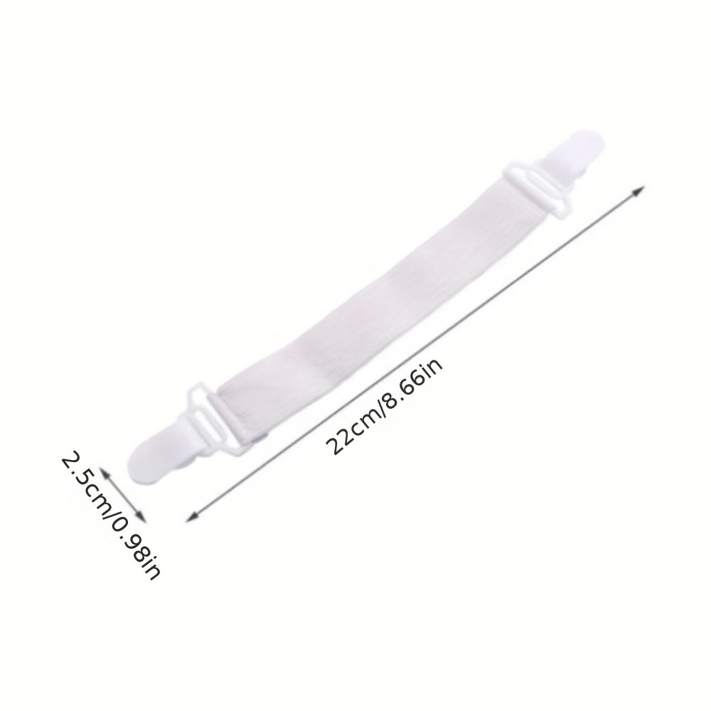 4pcs Mattress Sheet Clip Grippers Straps Holder Fastener Anti-slip Buckles