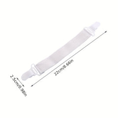 4pcs Mattress Sheet Clip Grippers Straps Holder Fastener Anti-slip Buckles