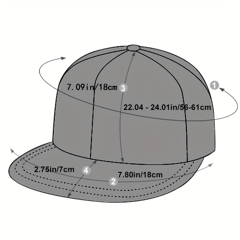 Smiling Embroidery Snapback Hat Hip Hop Baseball Cap Adjustable Sun Hats
