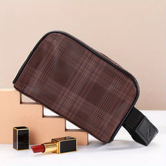 Portable Twill Travel Storage Bag Large Capacity Cosmetics Bag Toiletry Bag