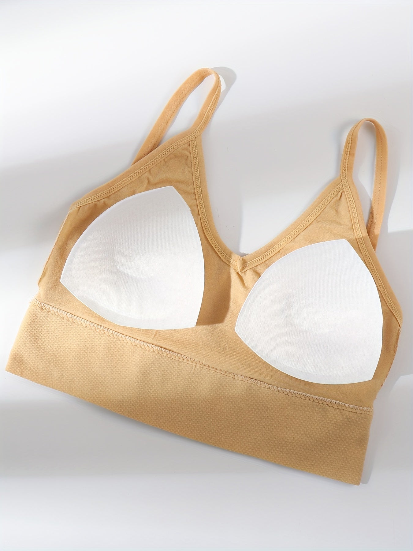 Solid Ribbed Cami Crop Top Women's Lingerie & Underwear