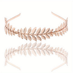 Leaf Headband Hair Hoop Baroque Bridal Jewelry Leaf Tiara Hair Accessories Gift