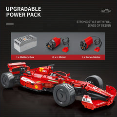 Reobrix 11007 Red RC Building Blocks Car Toy