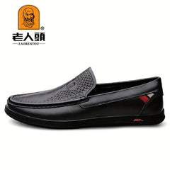 Men's Comfy Slip-On Moc Toe Loafers - Spring/Summer Shoes