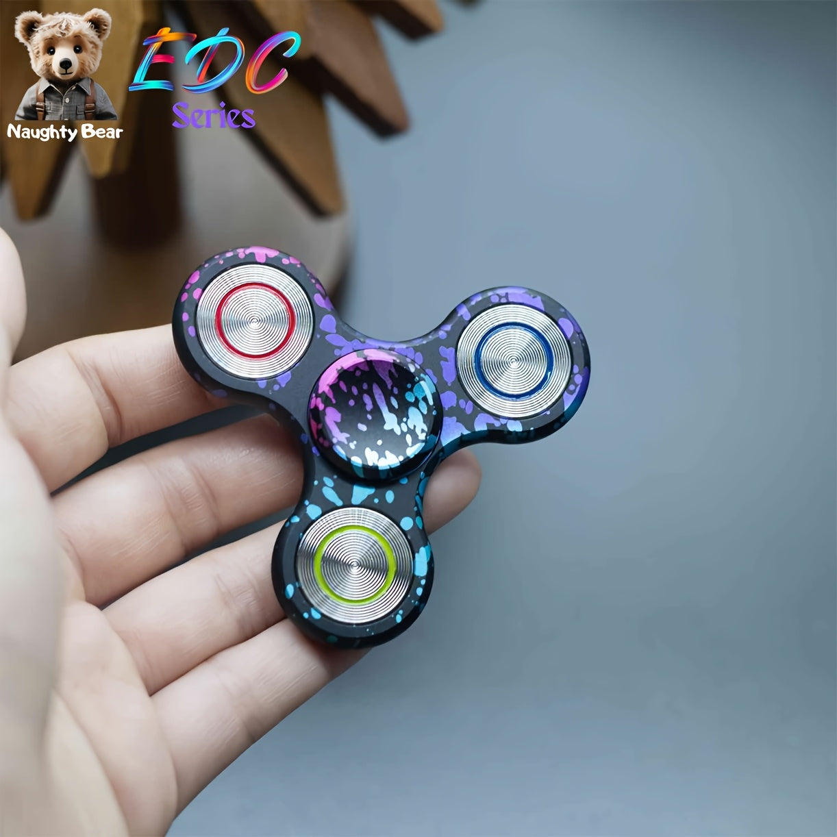 Alloy Fidget Spinner with Stainless Steel Bearing