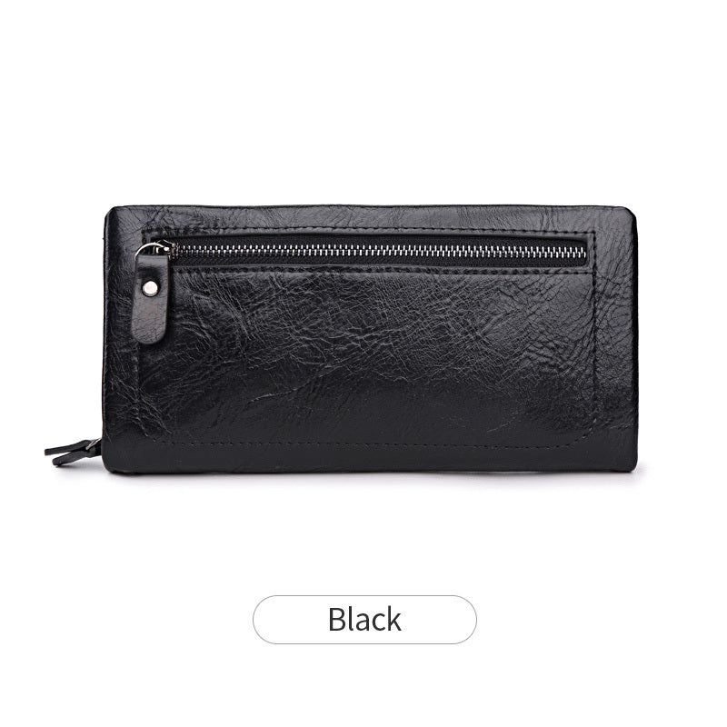 Large Capacity Zipper Clutch Bag Multifunctional Purse