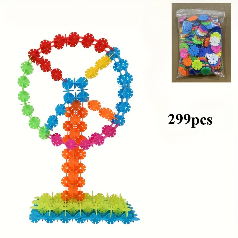 199pc Colorful Building Blocks Set - Ideal Holiday Gift