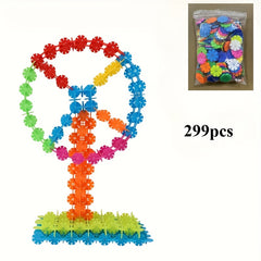 199pc Colorful Building Blocks Set - Ideal Holiday Gift