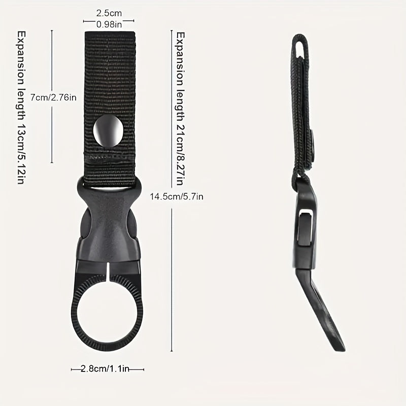 Portable Bottle Clip for Outdoor Camping & Hiking
