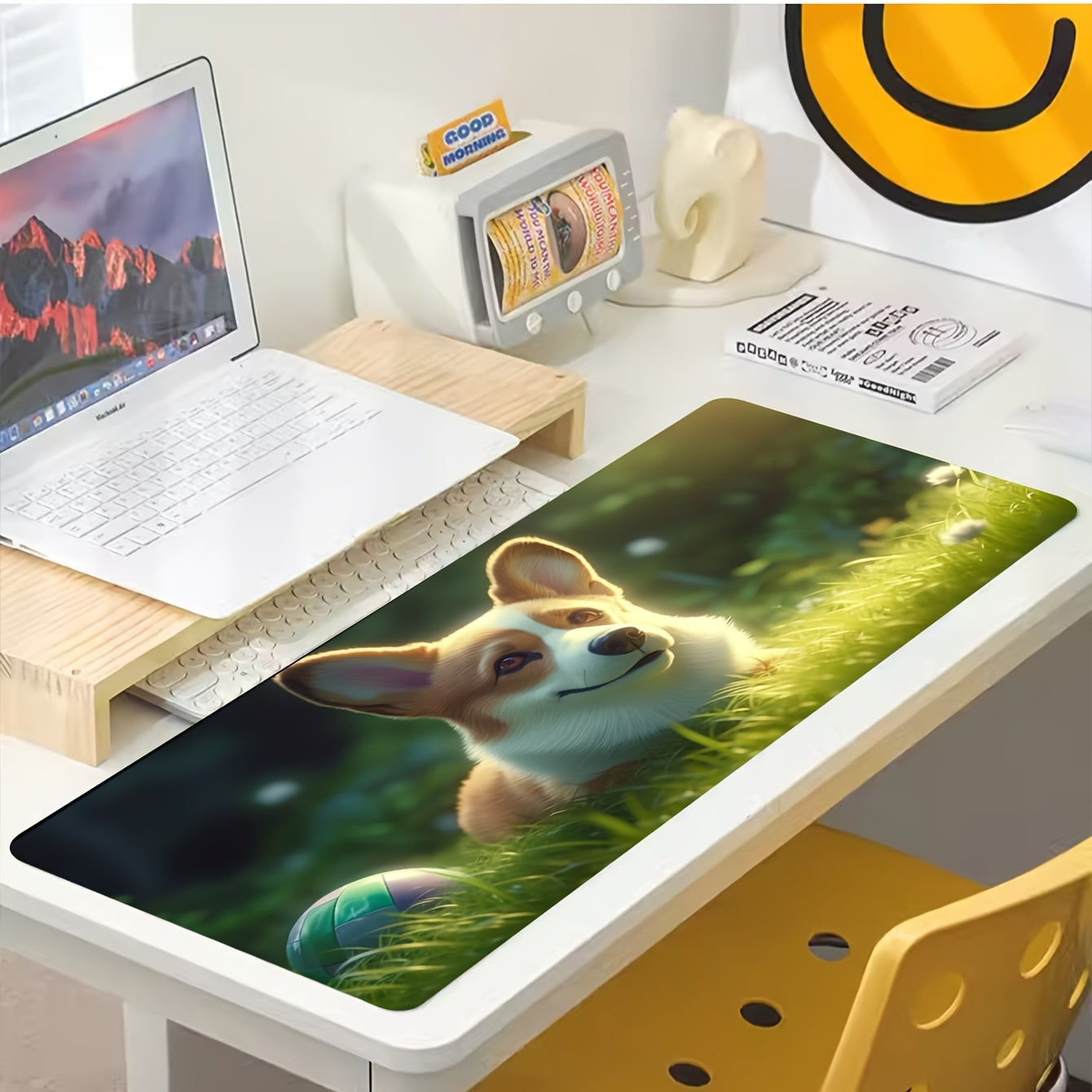 Dog Style Office Computer Cushion Waterproof College Table Cushion