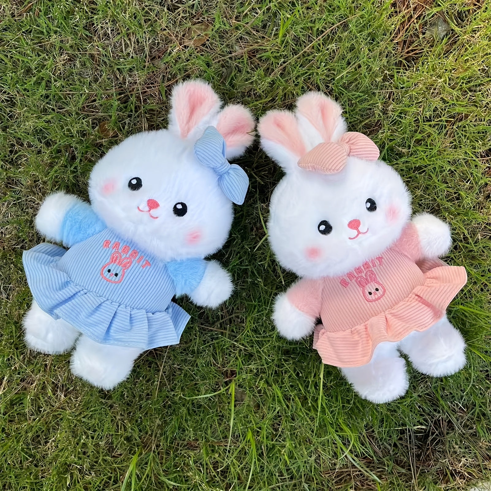 Colorful Rabbit Doll Bunny Plush Rabbit Doll Toy - Birthday Gift Christmas Gift