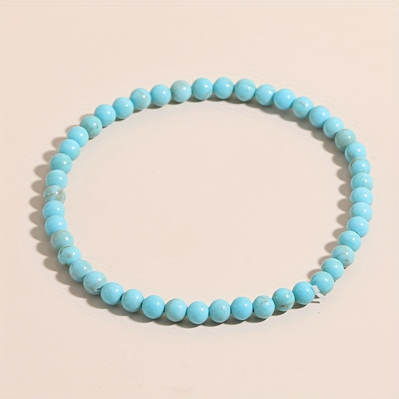 Colorful Stone Beaded Bracelet for Men