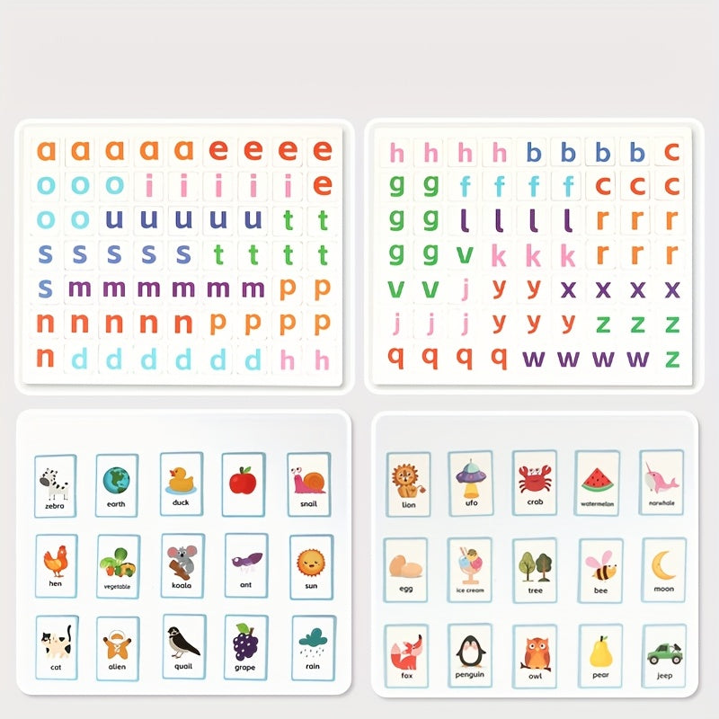 Educational Magnetic Drawing Board with Alphabet Numbers Shapes