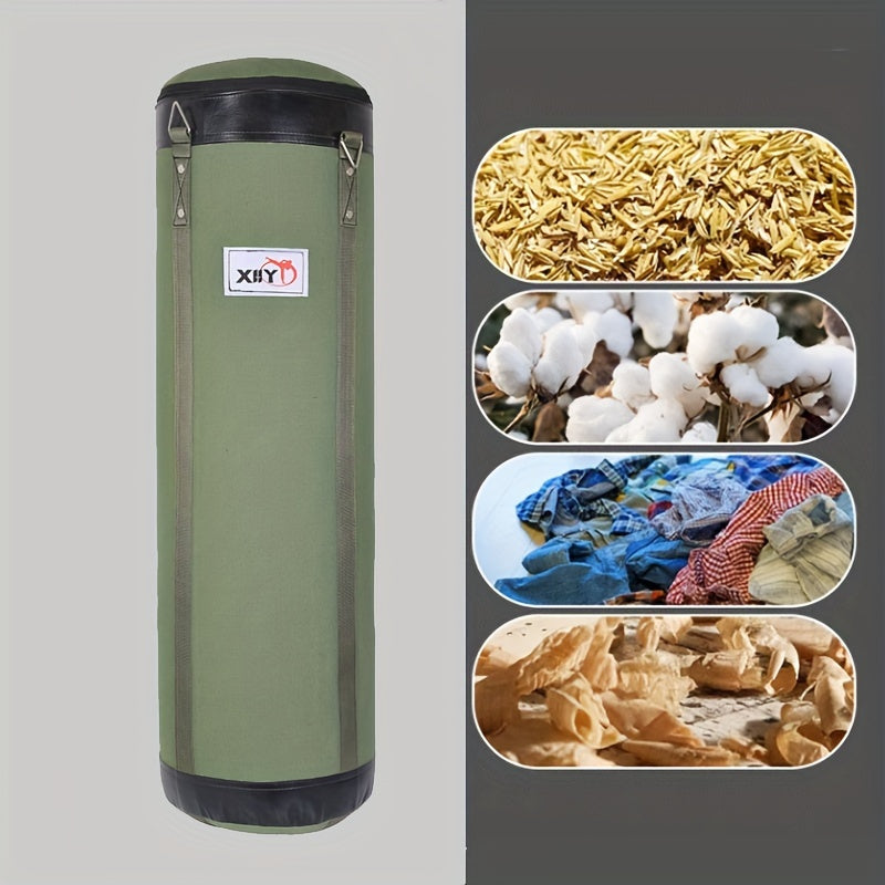 Boxing Punching Bag Canvas Training Hanging Sandbag