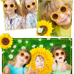 Hawaiian Flower Sunglasses Funny Party Glasses Novelty Fancy Summer Favors