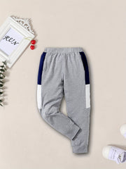 Boys Cotton Three English Printed Sportswear Trousers