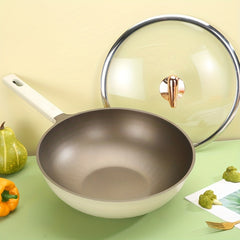 Nonstick Aluminum Frying Pan for Gas Stove & Induction Cooker