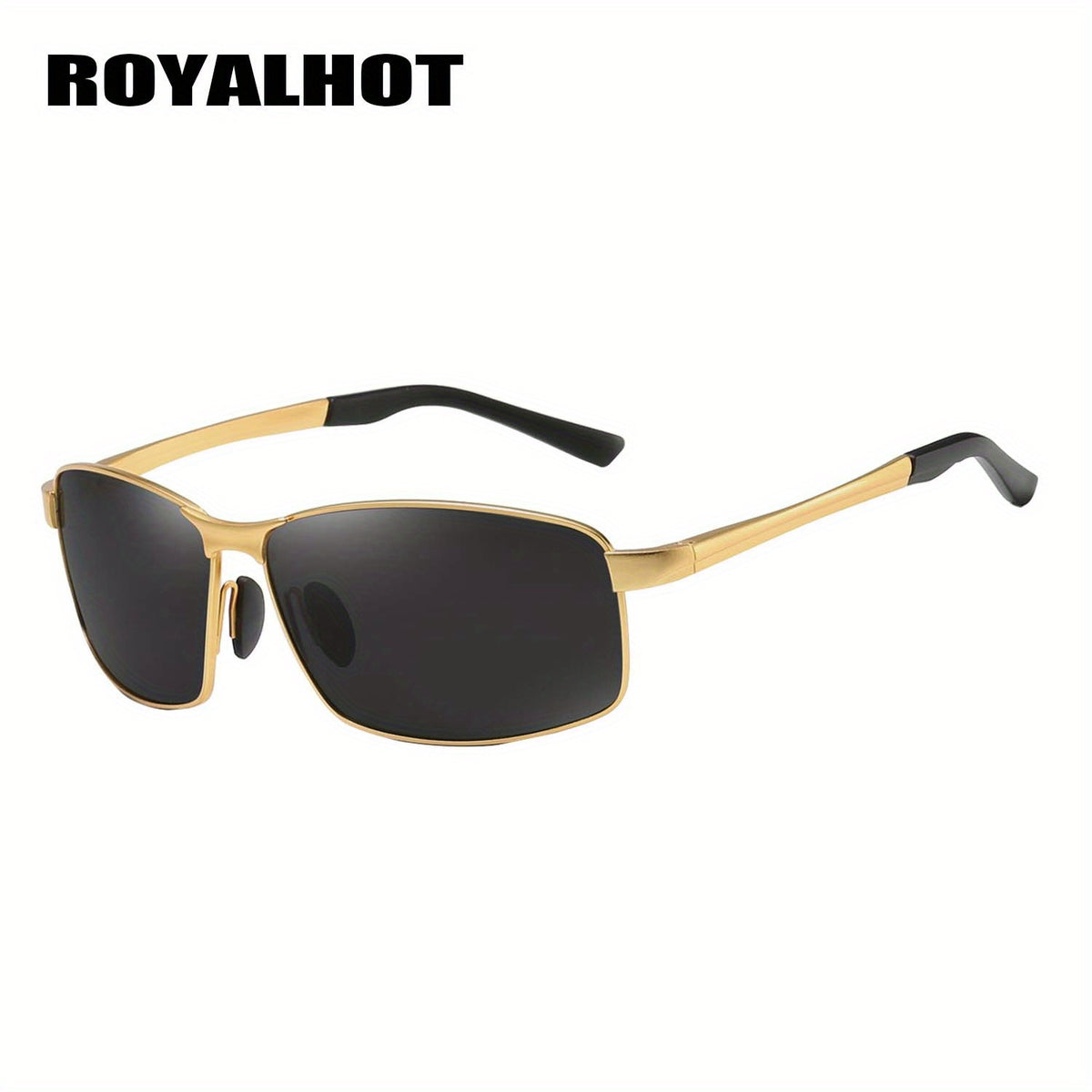 RoyalHot Polarized Rectangle Frame Sunglasses 70015