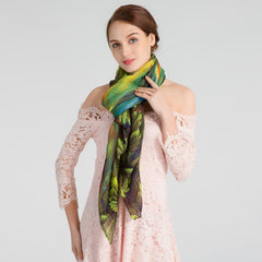 Women's Warm Scarf Long Shawl Linen Feel Light And Soft Head Wraps