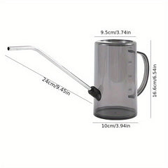 Watering Can with Long Nozzle for Succulent Plants Indoor/Outdoor Cactus Gray
