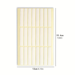Double Sided Adhesive Nail Stickers Tape - 24 Stickers Set