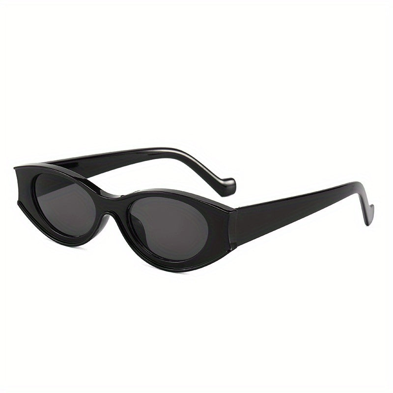 Y2K Oval Sunglasses For Women Men Hippie Block UV400 Sun Shades Glasses