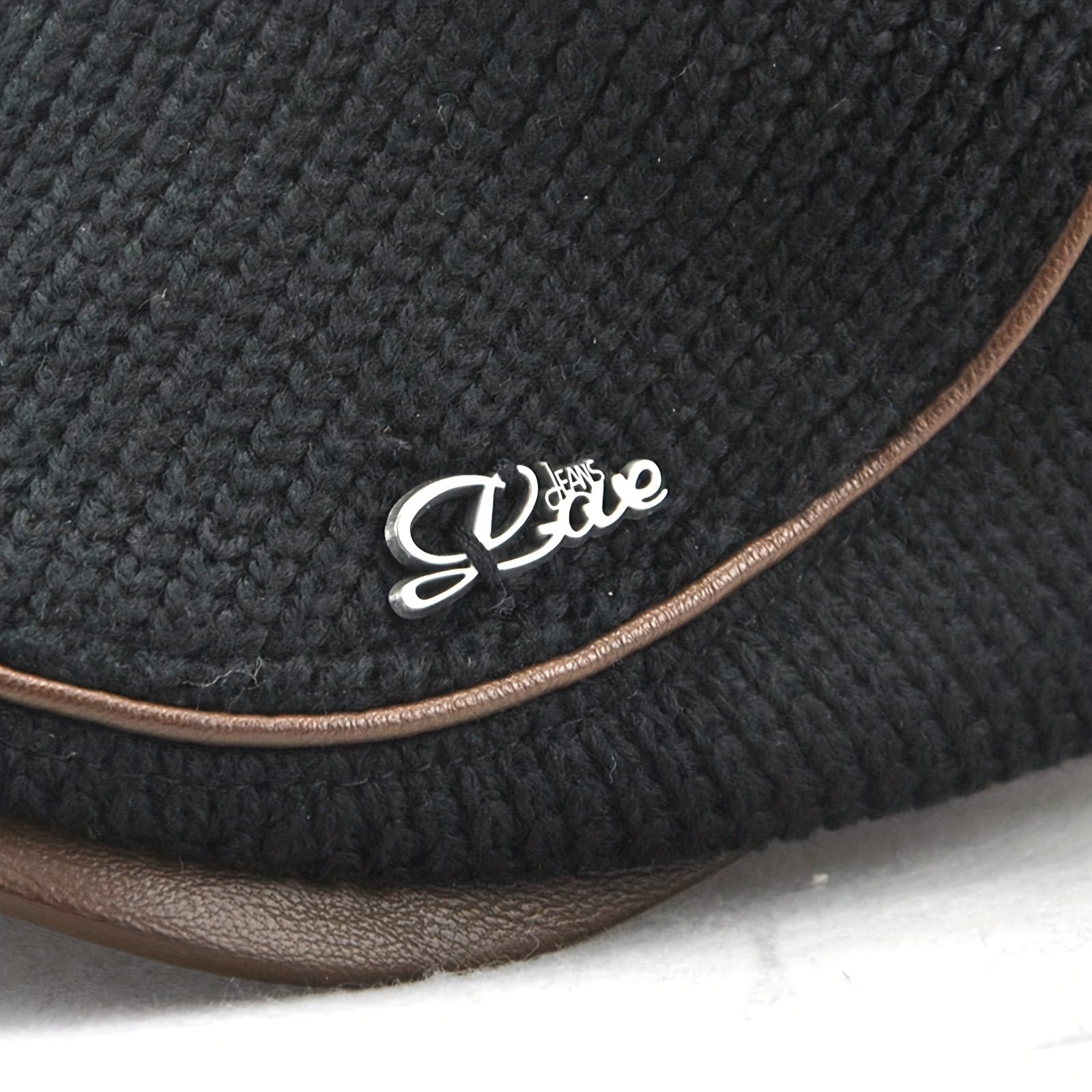 Knitted Newsboy Caps For Men Beret Hat Cabbie Golf Cap