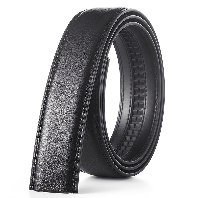 Men's Business Belt with Automatic Buckle